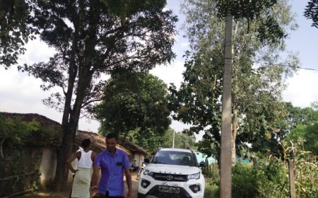 मध्यप्रदेश के भैंसानटोला में दस साल से मुफ्त बिजली आपूर्ति  ट्रांसफॉर्मर से गांव तक बिजली खभों से गायब है केबल