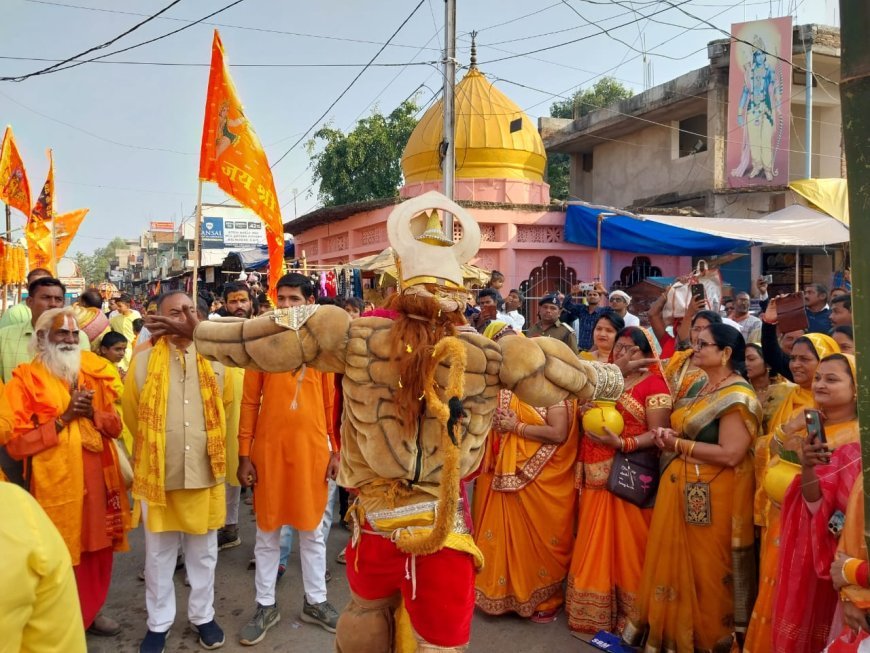 श्री प्रेमभूषण जी महाराज की रामकथा से पहले राममय हुआ अनूपपुर