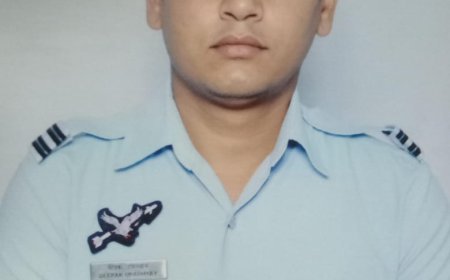 राष्ट्रपति करेंगी विंग कमांडर दीपक उपाध्याय को उत्कृष्ट सेवा के लिये सम्मानित  अनूपपुर मे हुई है दीपक की प्रारंभिक शिक्षा - जिले का बढा गौरव