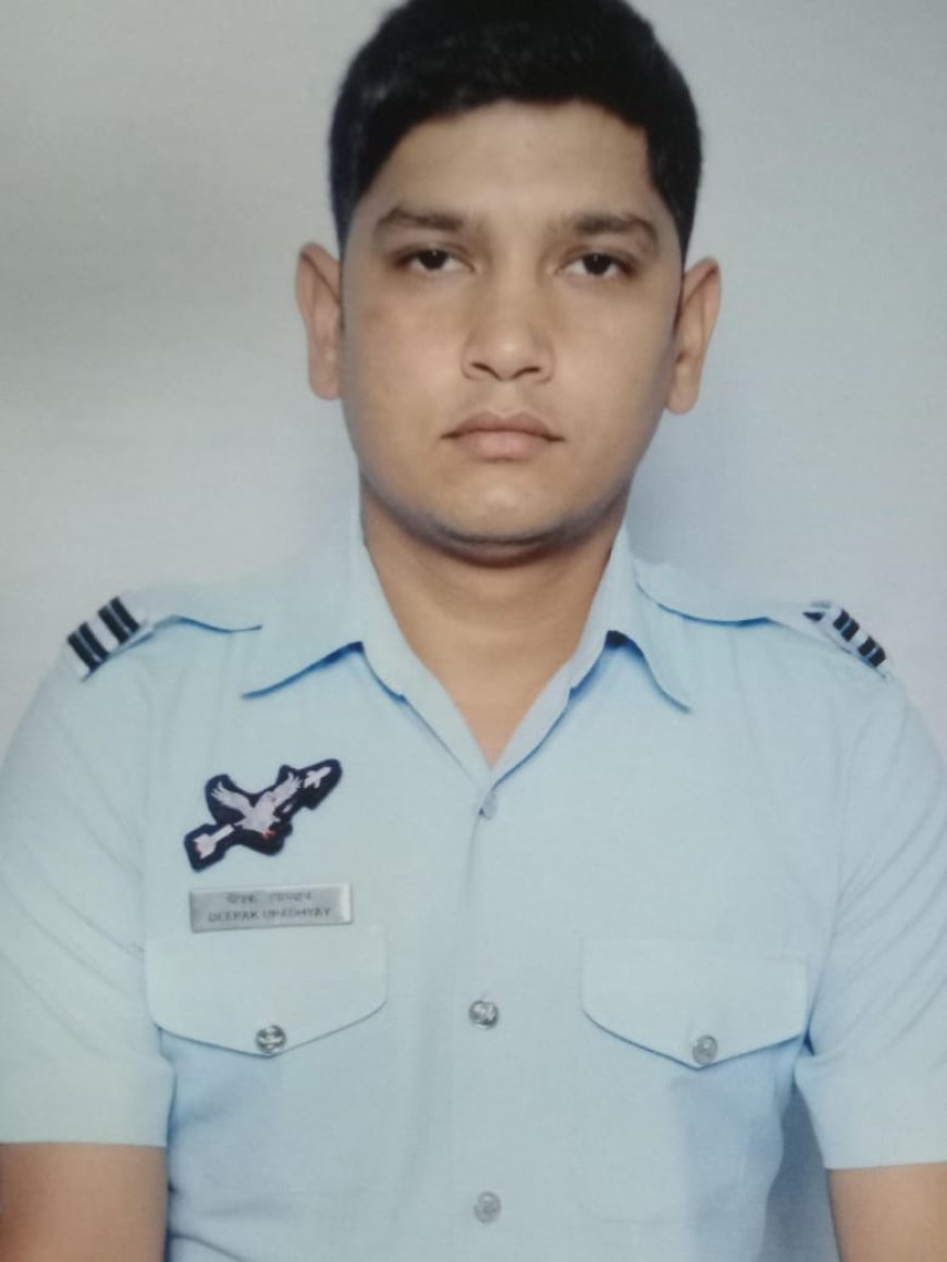 राष्ट्रपति करेंगी विंग कमांडर दीपक उपाध्याय को उत्कृष्ट सेवा के लिये सम्मानित अनूपपुर मे हुई है दीपक की प्रारंभिक शिक्षा - जिले का बढा गौरव