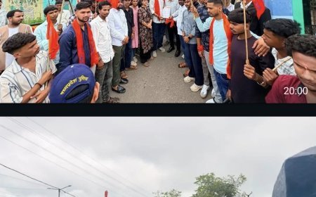 शासकीय तुलसी महाविद्यालयों की बदहाल व्यवस्था के खिलाफ अभाविप का ‘विद्यार्थी हुंकार अभियान’
